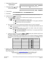 Form AA436-1955ULR Waterworks Operator - Universal License Recognition (Ulr) Application - Virginia, Page 2