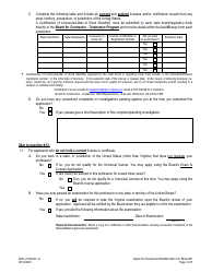 Form A501-2710ULR Tradesman - Universal License Recognition Application - Virginia, Page 3