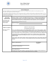 Nursing Service Agency Application - Rhode Island, Page 6