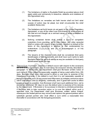 Senior Regulatory Agreement - Portfolio Reinvestment Program - Sample/Draft - California, Page 14