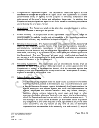 Senior Regulatory Agreement - Portfolio Reinvestment Program - Sample/Draft - California, Page 15