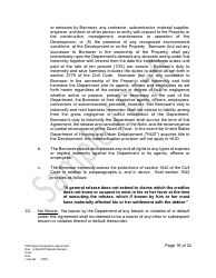 Senior Regulatory Agreement - Portfolio Reinvestment Program - Sample/Draft - California, Page 16