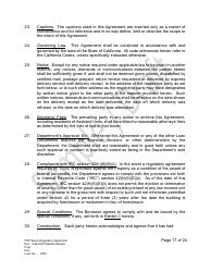 Senior Regulatory Agreement - Portfolio Reinvestment Program - Sample/Draft - California, Page 17