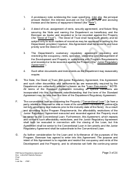 Senior Regulatory Agreement - Portfolio Reinvestment Program - Sample/Draft - California, Page 3