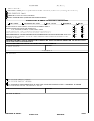 AFMC Form 193 Official Foreign Travel Disclosure Worksheet, Page 2
