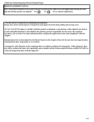 Application for Limited Use Facility Dispensing Permit for Nonprofit - Virginia, Page 2