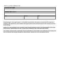 Clean Agent Plan Review Application - Idaho, Page 2