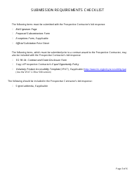 Form DH-24-0003 Bid Response Packet - Arkansas, Page 3