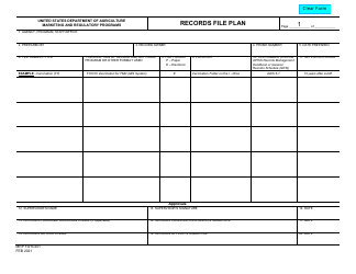 Document preview: MRP Form 401 Records File Plan
