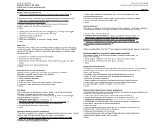 Facility Inspection Tool - School Facility Conditions Evaluation - California, Page 4