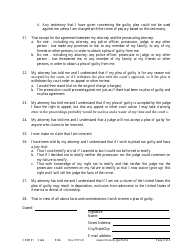 Form CRM101 Petition to Enter Plea of Guilty in Felony Case Pursuant to Rule 15 - Minnesota, Page 4