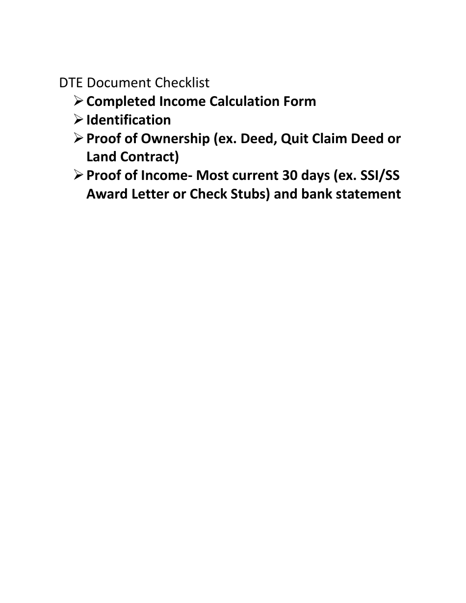 Energy Efficiency Assistance (Eea) Program Customer Intake Form - City of Muskegon, Michigan, Page 3