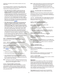 Instructions for Form CBT-100U Corporation Business Tax Unitary Return - Draft - New Jersey, Page 8