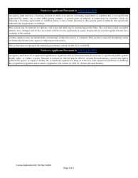 Form ED-102 Original or Renewal Course Applications - Arizona, Page 3