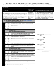 Form ED-101 Certificate for Instructor Approval Application for Original Approval, Renewal, or Changes to Approved Categories - Arizona, Page 8