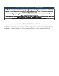 Form LI-207 Application for Reinstatement of License Form - Arizona, Page 3