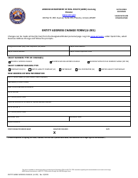 Document preview: Form LI-201 Entity Address Change Form - Arizona