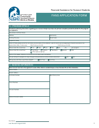 Fans Application Form - Nunavut, Canada, Page 7