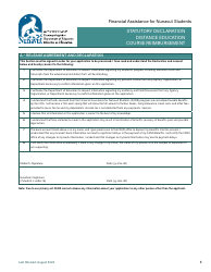 Distance Education Course Reimbursement Application Form - Nunavut, Canada, Page 5