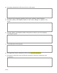 Plan to Operate a Community and Non-transient Non-community Public Water System - Nevada, Page 2