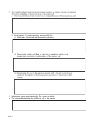 Plan to Operate a Community and Non-transient Non-community Public Water System - Nevada, Page 3