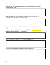 Plan to Operate a Community and Non-transient Non-community Public Water System - Nevada, Page 7