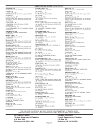 Instructions for Form 770 Virginia Fiduciary Income Tax Return - Virginia, Page 22