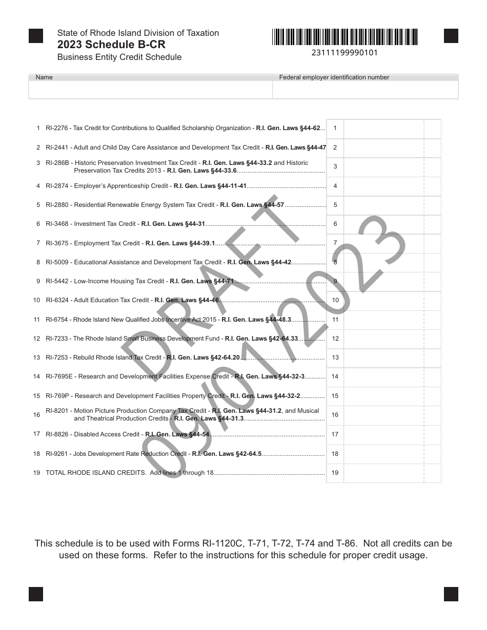 Schedule B CR Download Printable PDF Or Fill Online Business Entity schedule-b-cr-download-printable-pdf-or-fill-online-business-entity