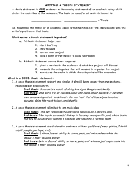 8th Grade Research Paper Outline, Page 5