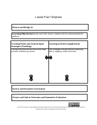 Document preview: Lesson Plan Template - Georgian College