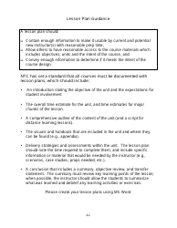 Lesson Planning Template - Ten Reasons for a Lesson Plan, Page 3
