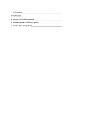 5-paragraph Persuasive Essay Outline Template, Page 2
