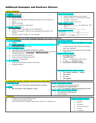 Expository Essay Outline Template - With Total Points, Page 2