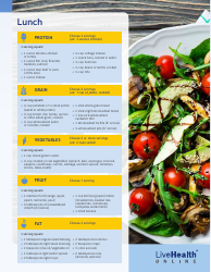 1,800 Calorie Meal Plan, Page 3