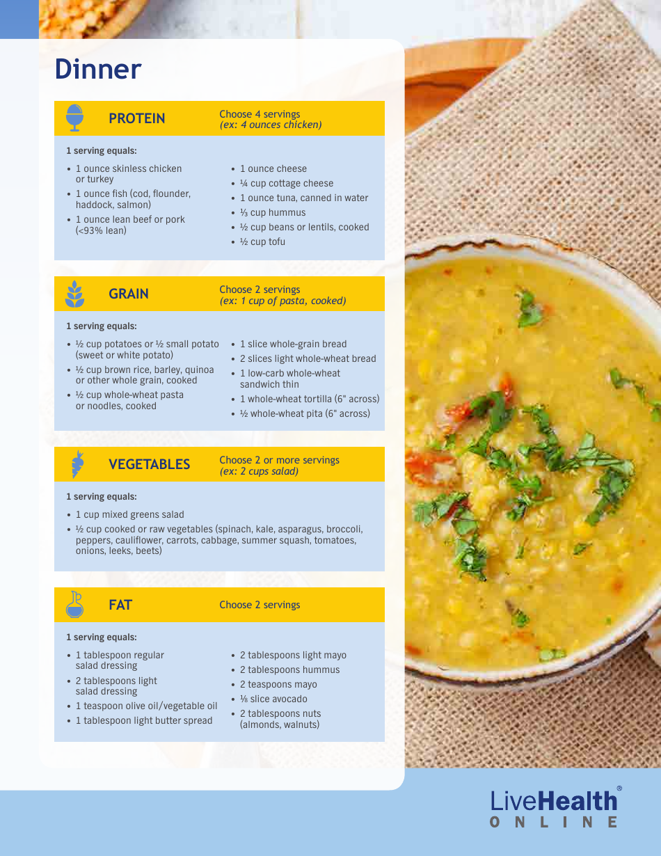 1,800 Calorie Meal Plan, Page 4