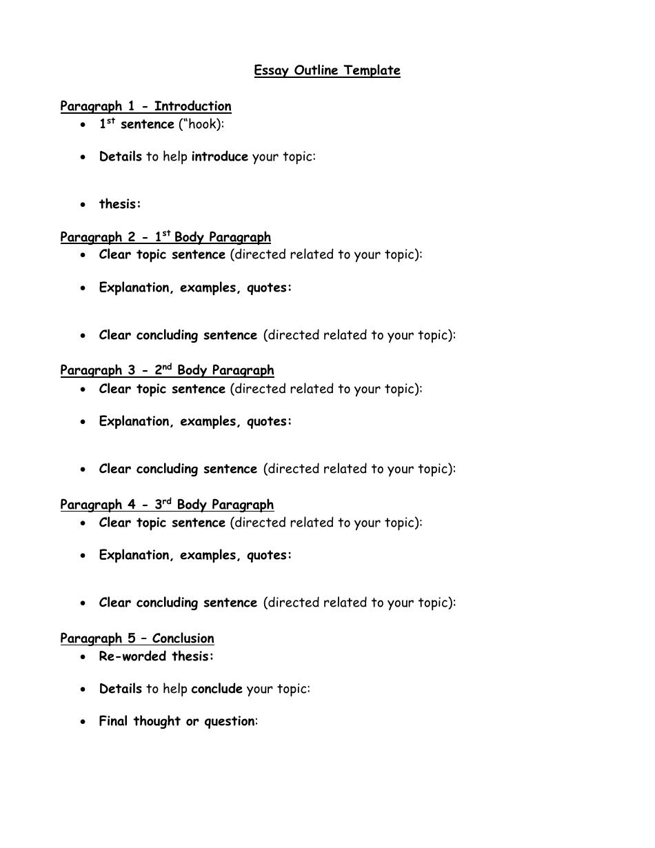 Sample Literary Analysis Essay Outline Download Printable PDF Sample Literary Analysis Essay Outline Download Printable PDF
