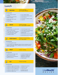 1,500 Calorie Meal Plan, Page 3