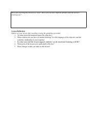 Elementary and Bilingual Education Lesson Plan Format, Page 3