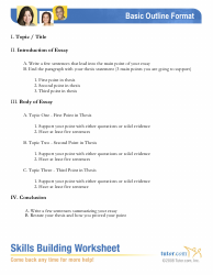Document preview: Basic Outline Format