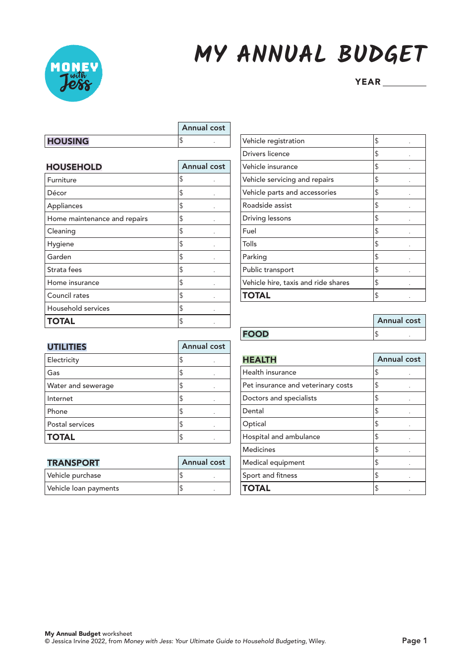 March 2025 Budget Calculator Tanya Aloysia