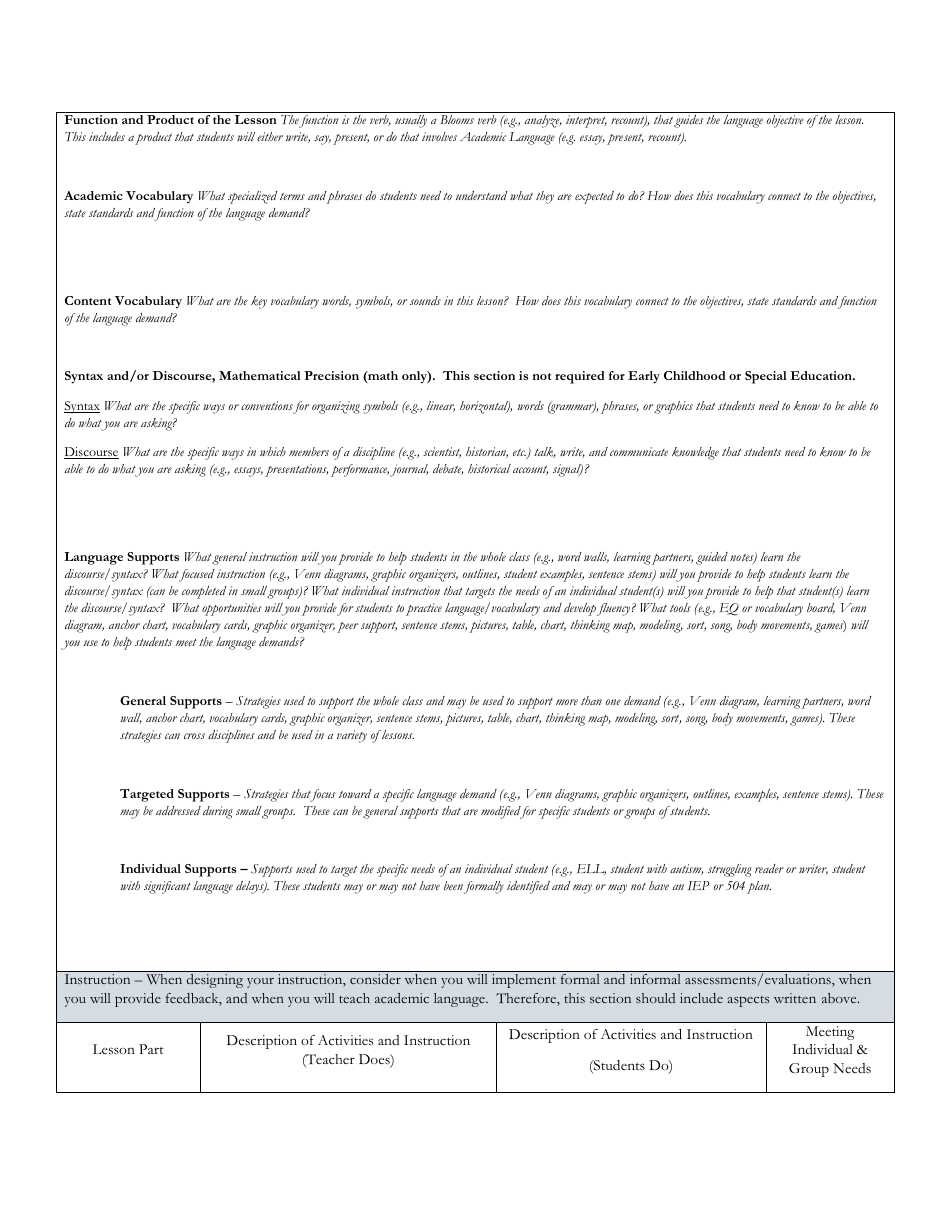 Lesson Plan Template - Etsu, Page 3