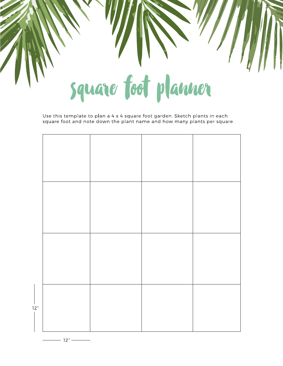 Garden Planner Template - Love, Page 4