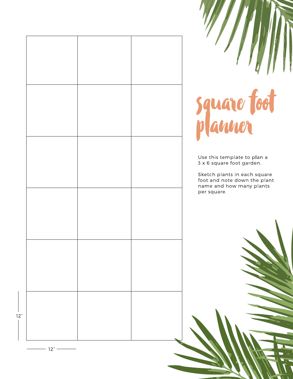Garden Planner Template - Love, Page 5