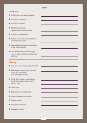 Event Planning Checklist and Tip Sheet - Queensland, Australia, Page 5