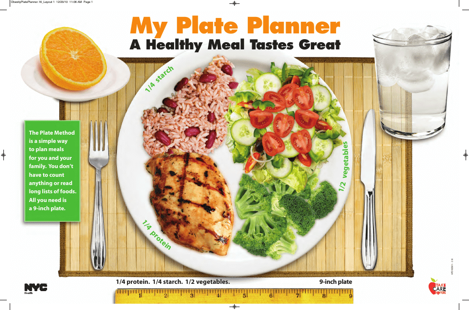 My Plate Planner - New York City Download Pdf