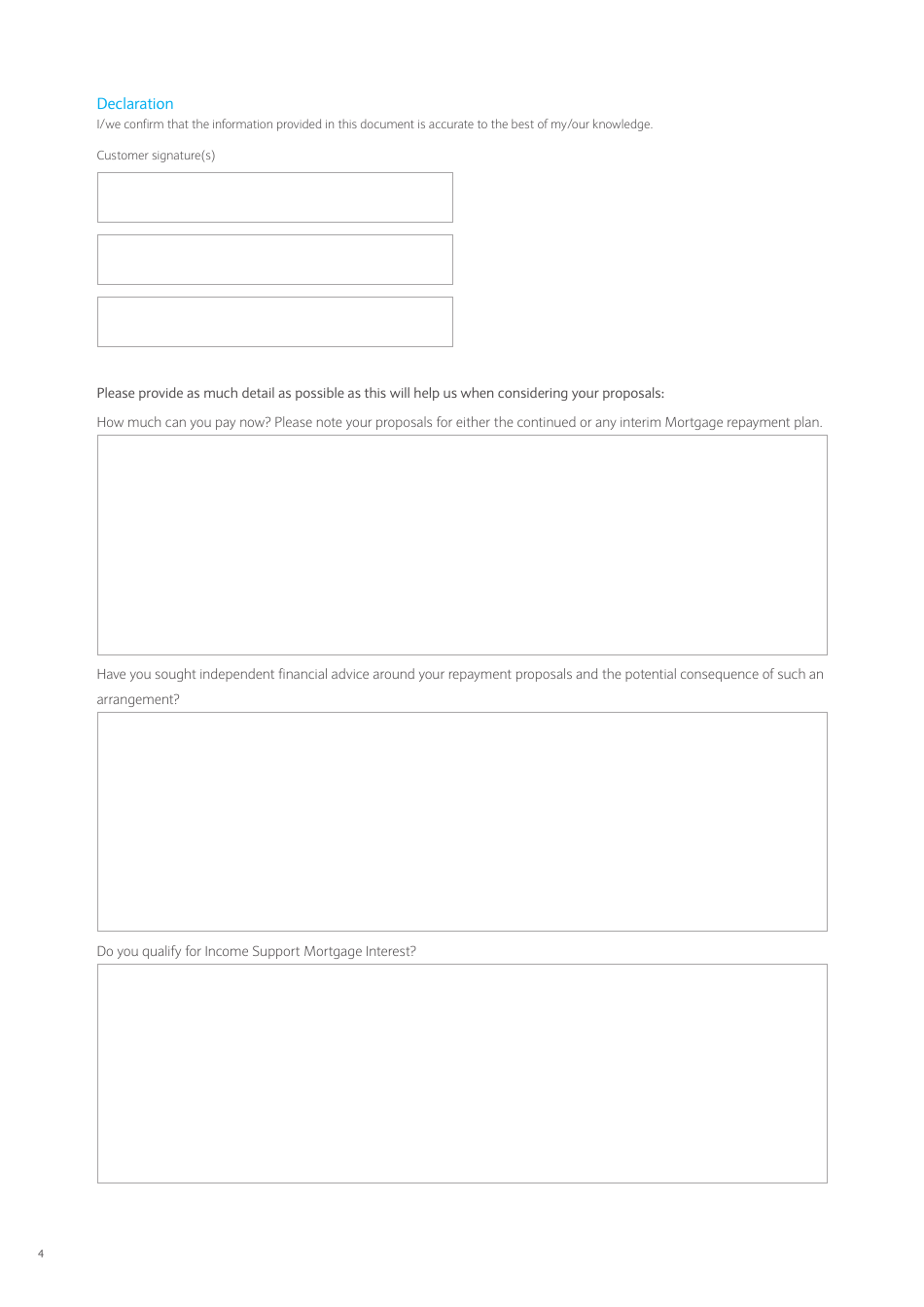 Budget Plan Template, Page 4