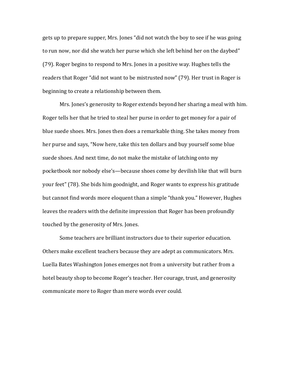 Character Analysis Essay Template, Page 6