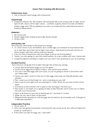 Lesson Plan Template - With Data Sheets, Page 3