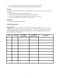 Lesson Plan Template - With Data Sheets, Page 4