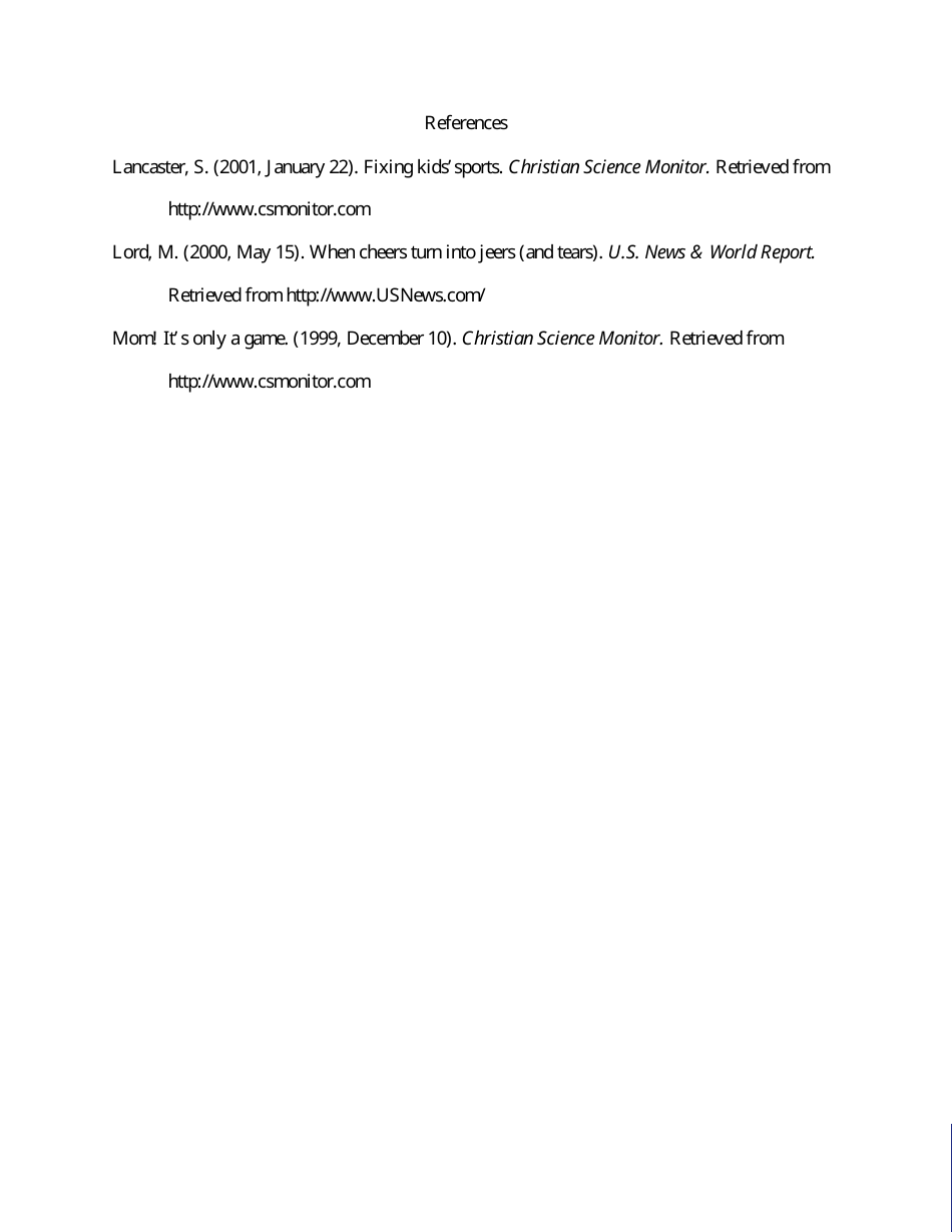 Informative Essay Outline - Middle School, Page 3